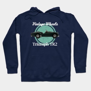 Vintage Wheels - Triumph TR2 Hoodie